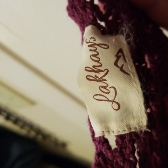 Handmade Dark Purple Bra/Swim Cover - Picture 4 of 4